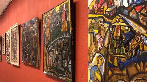 Открытие персональной выставки художника Николая Пахомова