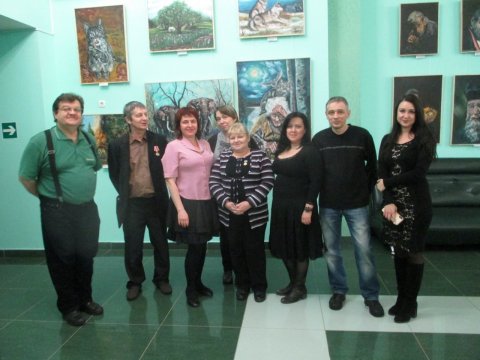 Открытие выставки «Весна...» в Башкирской государственной филармонии им. Х. Ахметова