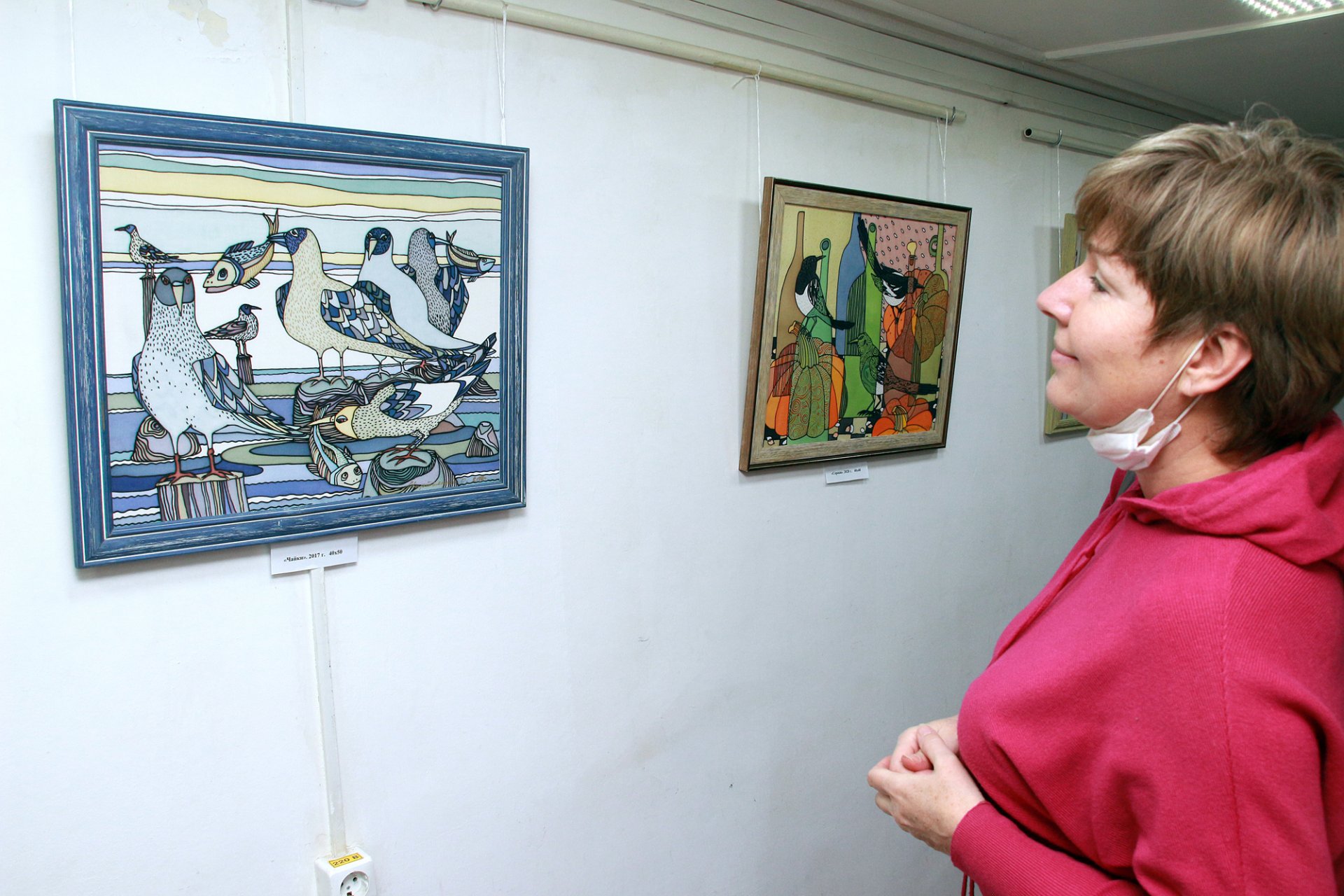 Открытие персональной выставки Ольги Мартьяновой в мемориальном доме-музее А.Э.Тюлькина
