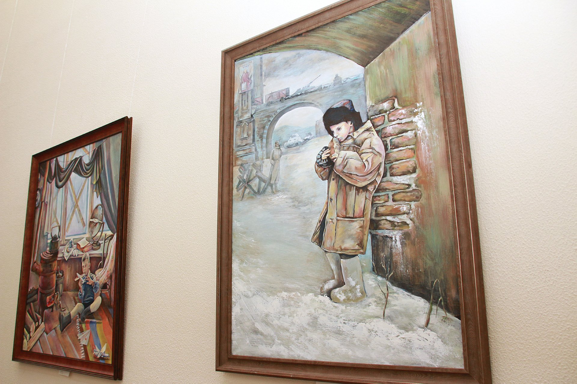 «Жить с верой!»: открытие персональной выставки Веры Шаригиной в Республиканском музее Боевой Славы