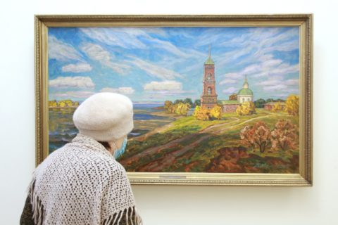 Открытие персональной выставки живописи художника Владислава Меоса в галерее «Ижад»