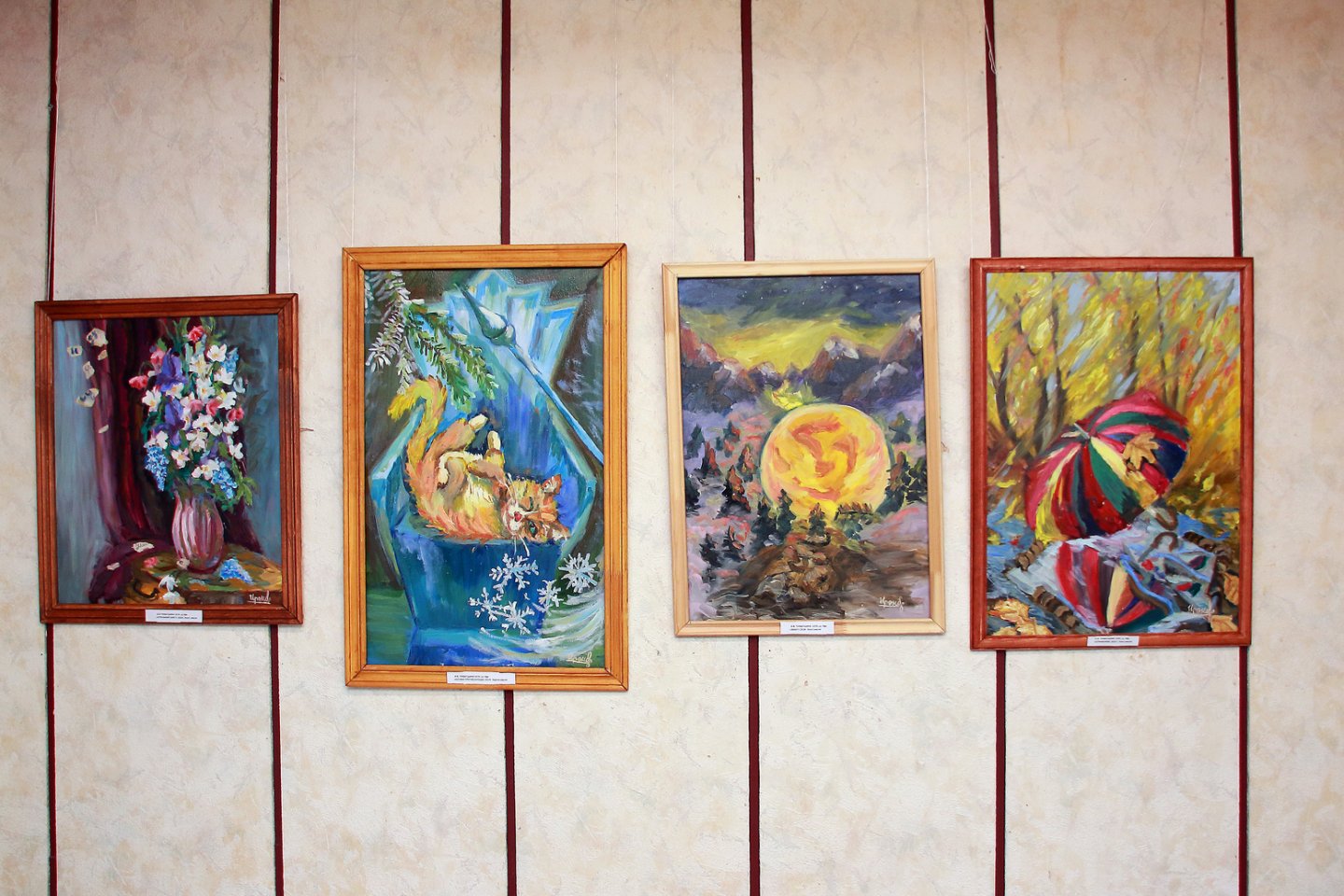 Открытие персональной выставки молодого художника Ирины Тухватшиной