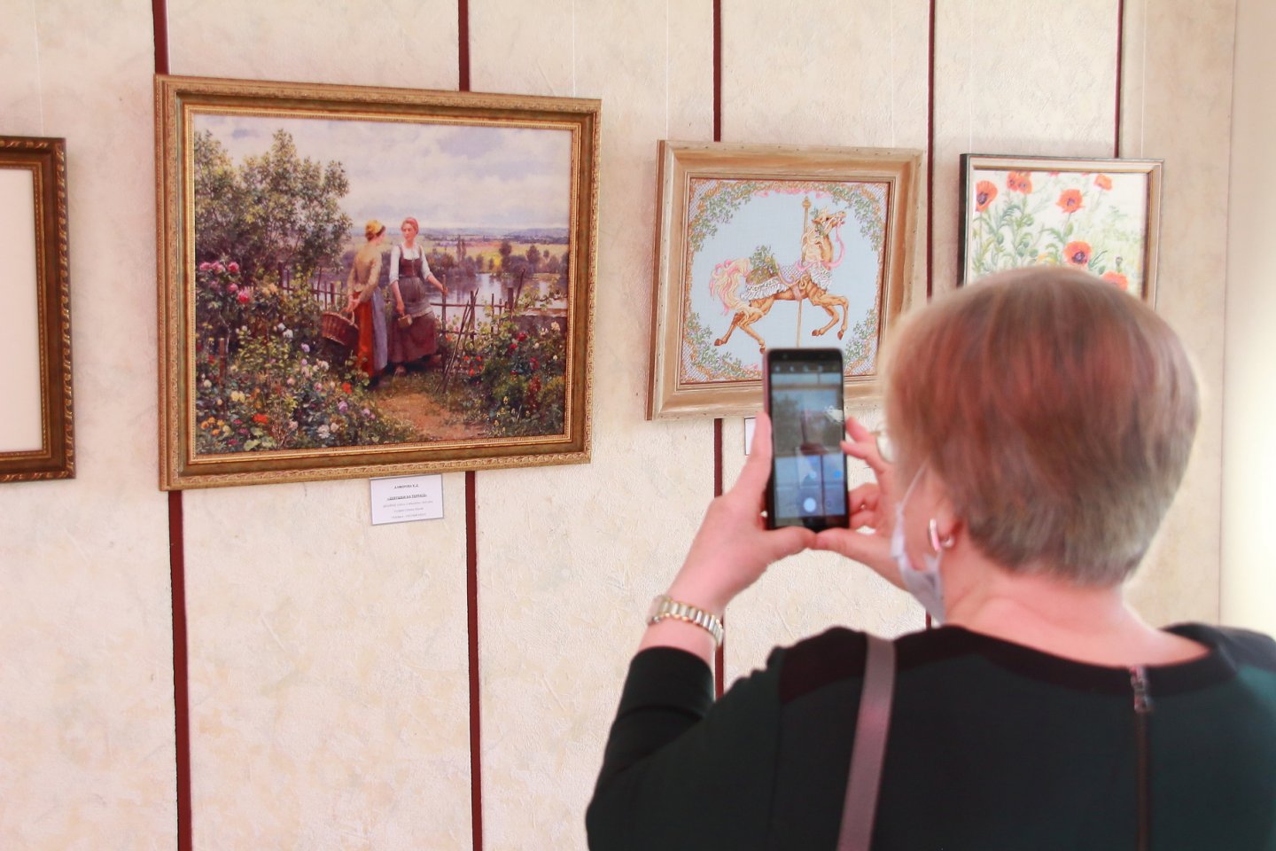 Открытие выставки Уфимского клуба любителей вышивания «Вдохновение» в галерее «Урал»