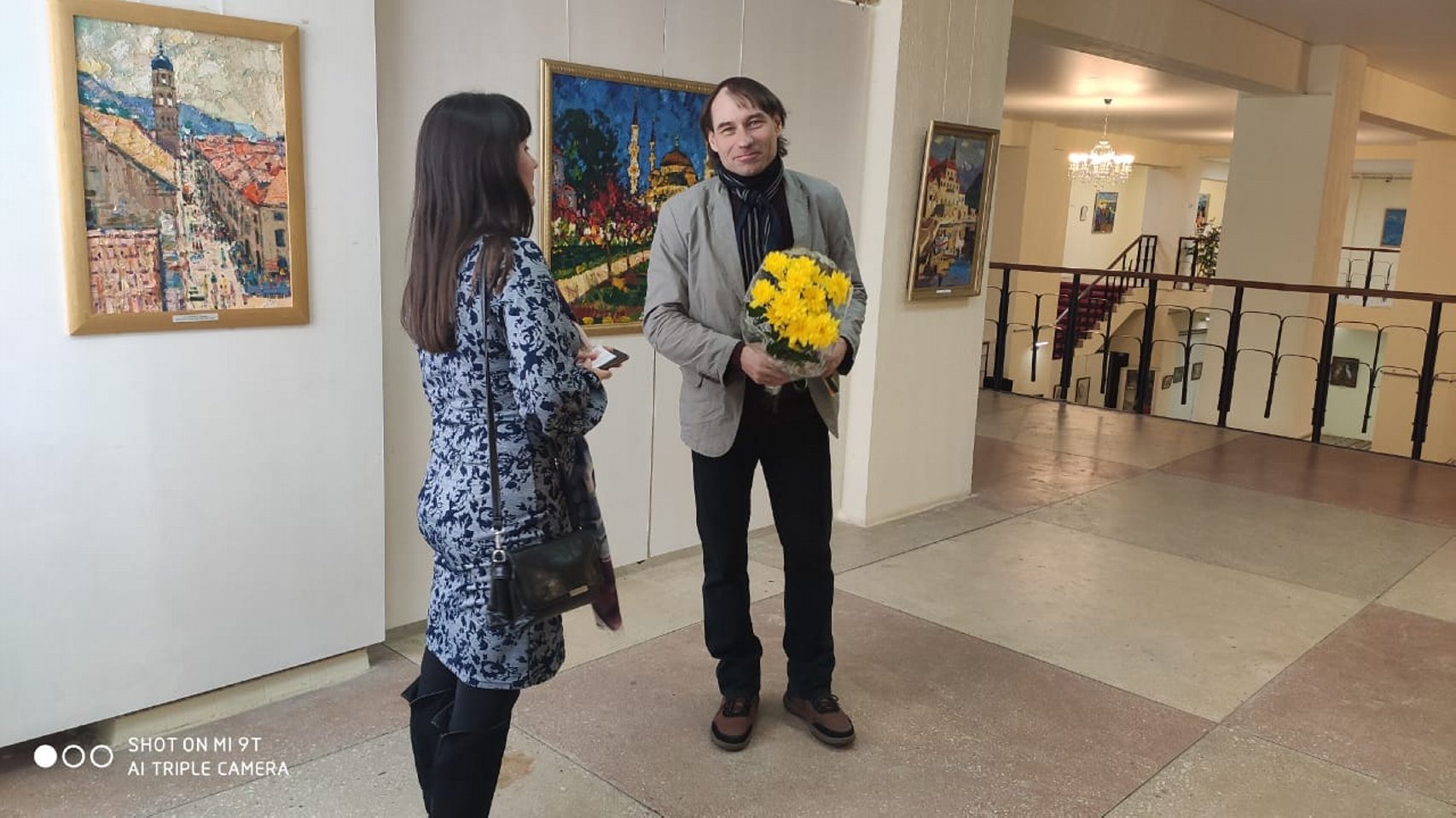 «Цвет странствий»: открытие передвижного проекта художника Александра Заярнюка в галерее «Мирас» в Нефтекамске