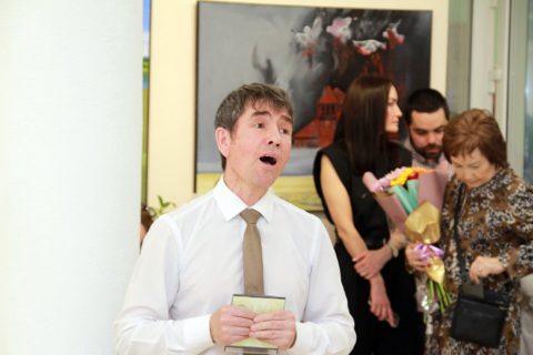 Открытие персональной выставки художника Вакиля Шайхетдинова в Уфимской художественной галерее