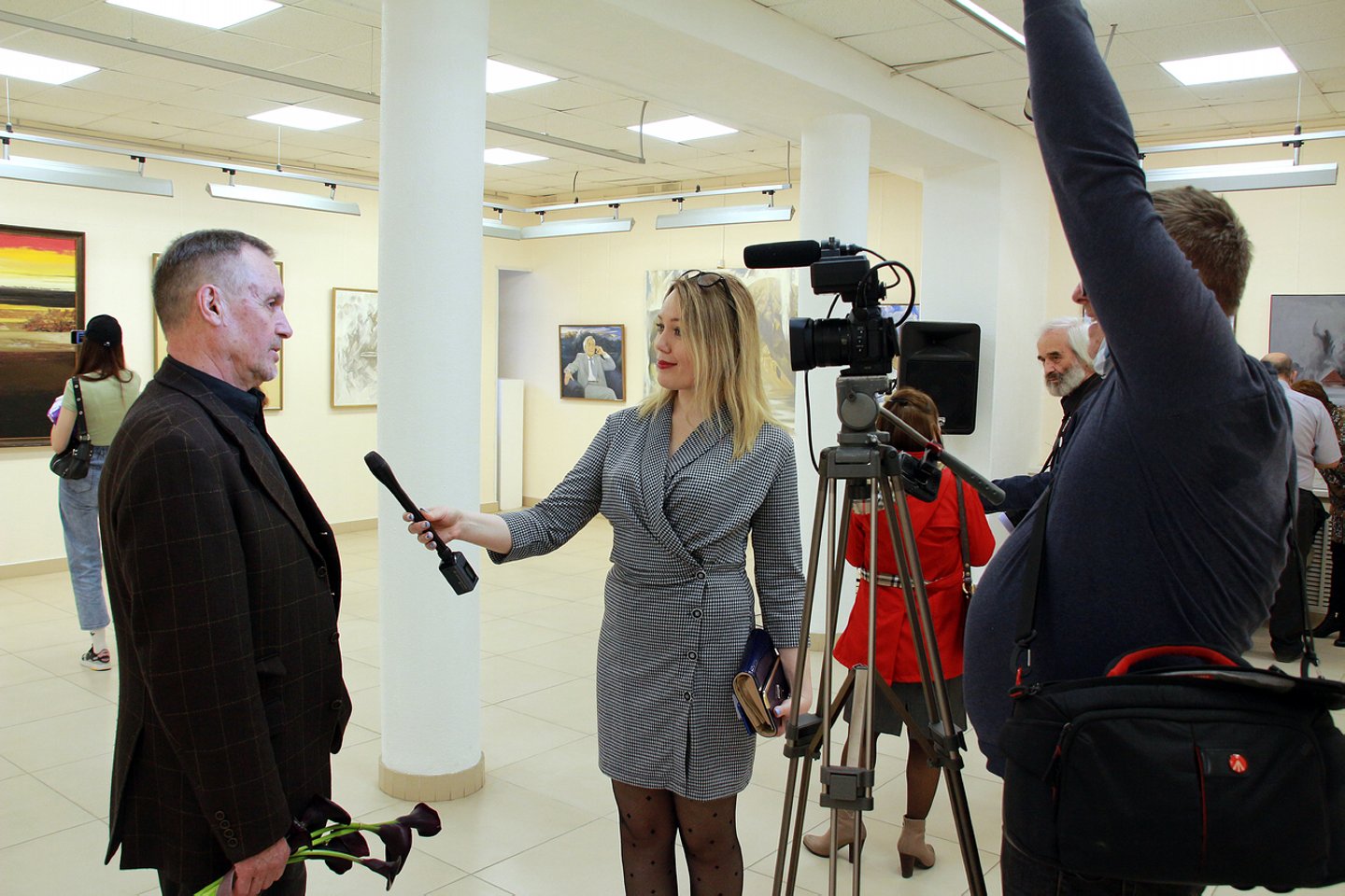 Открытие персональной выставки художника Вакиля Шайхетдинова в Уфимской художественной галерее