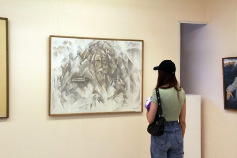 Открытие персональной выставки художника Вакиля Шайхетдинова в Уфимской художественной галерее