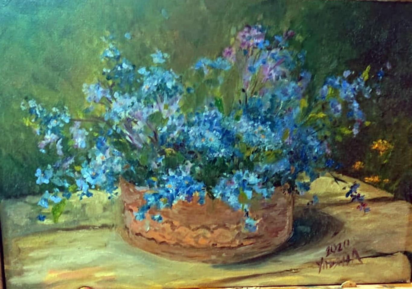 «С благодарностью...»: открытие персональной выставки масляной живописи Ульяны Калединой