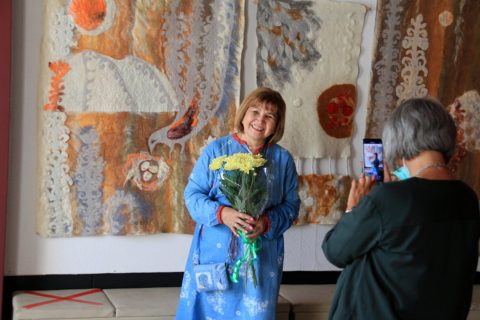 Открытие выставки мастера художественной обработки войлока Земфиры Гилязовой в галерее «Урал»