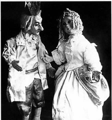 «Король и Петютя». Куклы к спектаклю «Кот в сапогах», Мария Елгаштина (годы жизни 1873-1966), 1930-е годы