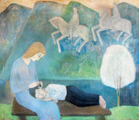 «Возвращение любви», Айрат Баймухаметов (годы жизни 1958-2015), 2007, холст, масло