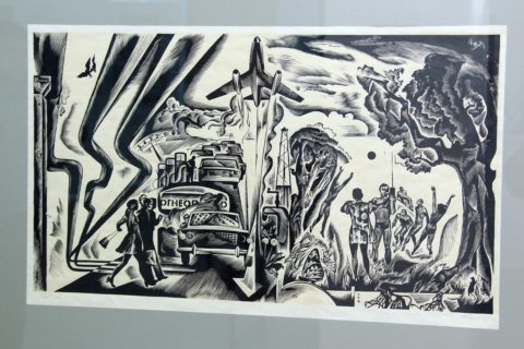 Выставка графики художника Алексея Королевского (1941-2013) в Башкирском государственном художественном музее им. М.В. Нестерова