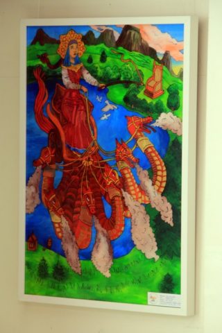 Выставка работ преподавателей и учеников Дюртюлинской детской художественной школы