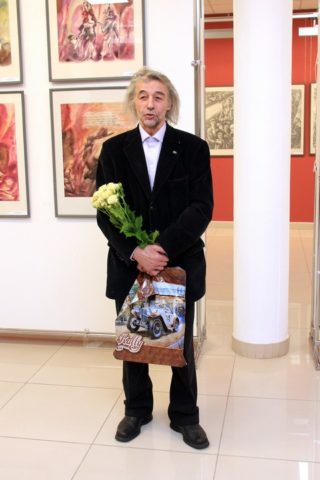Персональная выставка графики художника Юрия Григорьева в Уфимской художественной галерее
