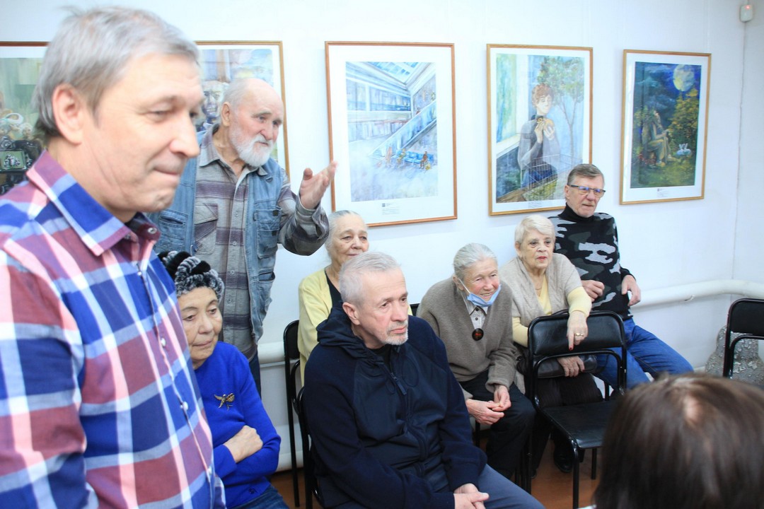 Чаепитие с художниками в доме-музее Александра Эрастовича Тюлькина