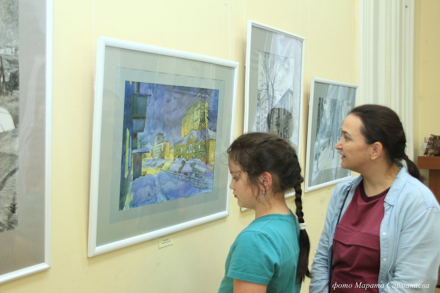 «Улицы Уфы»: персональная выставка живописца и графика Сергея Мельника