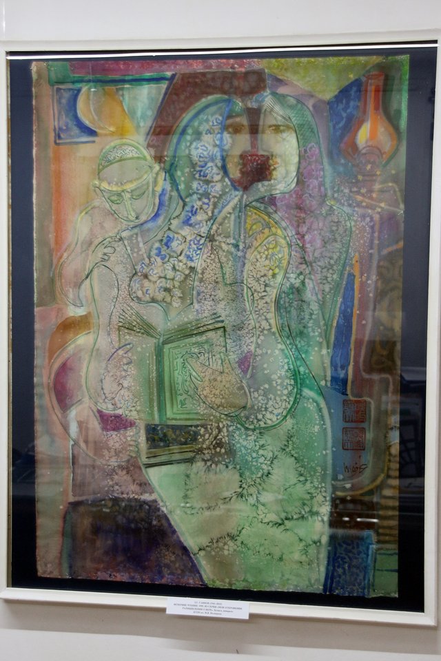 «В поисках гармонии»: персональная выставка работ художника Зуфара Гаянова (1941-2015) в мемориальном доме-музее А.Э. Тюлькина