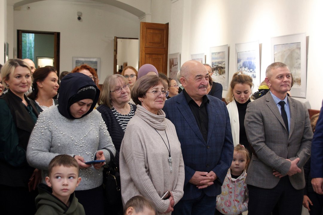 «Акварель и немного лирики»: персональная выставка акварельных работ Джамиля Ахметгалиева в Национальном музее Республики Башкортостан