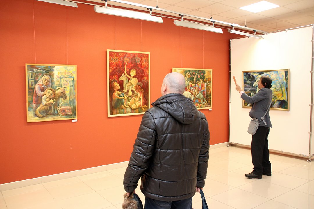 Персональная выставка художника Рамиля Нагаева в Уфимской художественной галерее