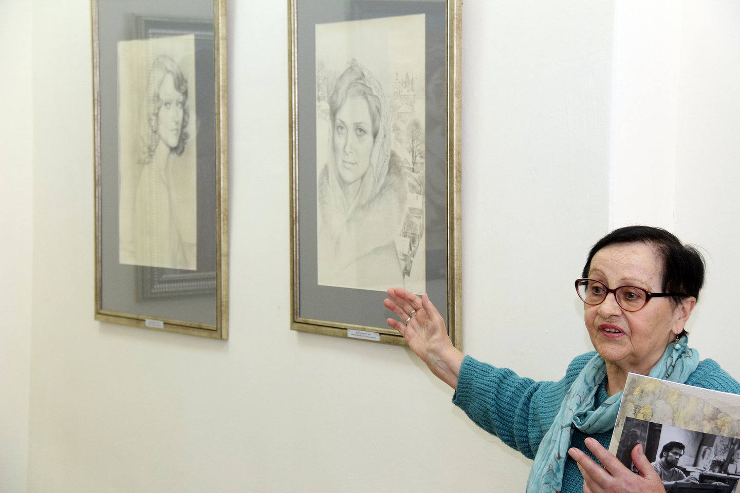 О творческой встрече с российским искусствоведом В. М. Сорокиной в выставочном зале «Ижад»