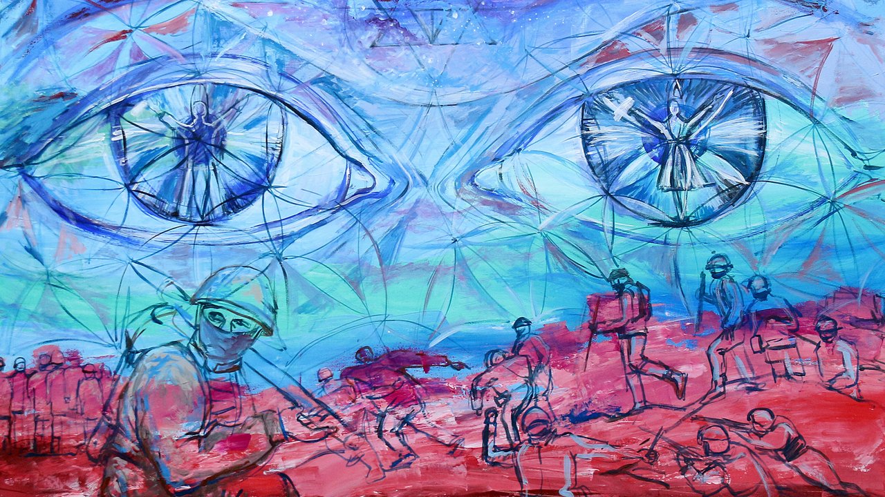 «Мир в глазах смотрящего»: выставка картин художника Раушании Бадретдиновой в рамках благотворительного проекта в поддержку участников СВО