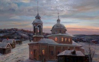 «Земное и небесное»: выставка памяти художника Алексея Нурмухаметова (1952-2019) в Национальной библиотеке Республики Башкортостан