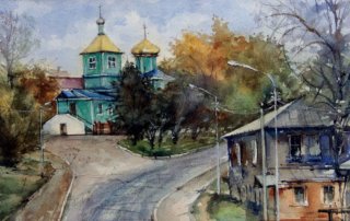 «Любимый город»: персональная выставка художника Эдуарда Ханнанова в Государственном Собрании – Курултае Республики Башкортостан